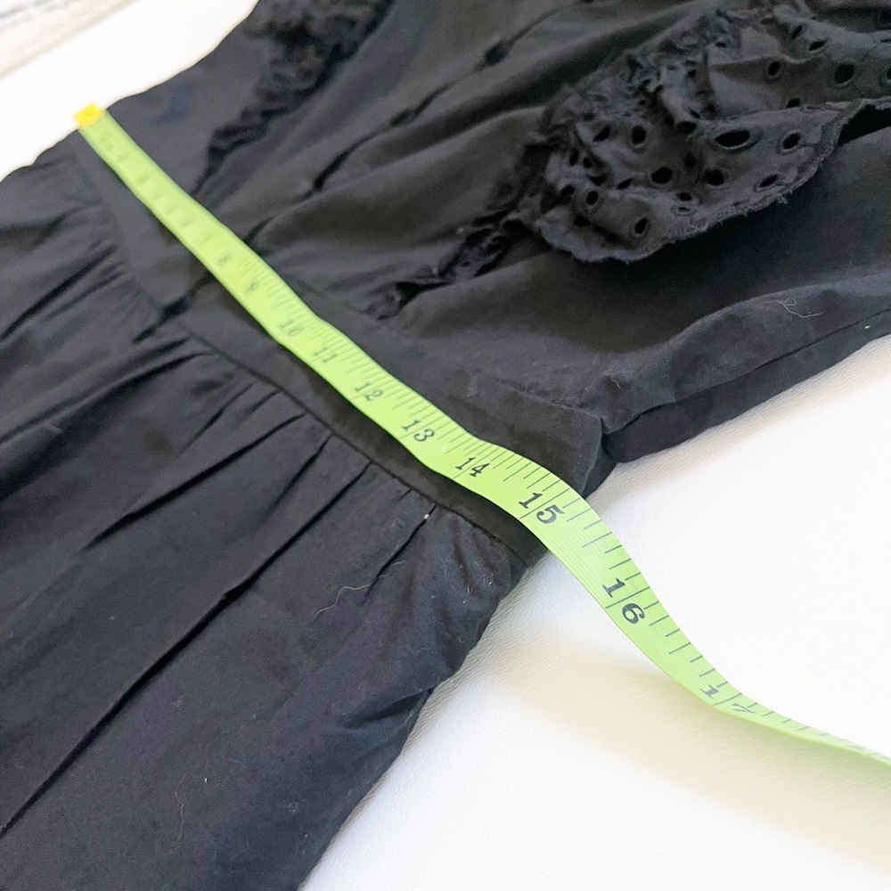 Madewell Eyelet Frilled-Strap Jumpsuit Size 8 - Picture 10 of 16